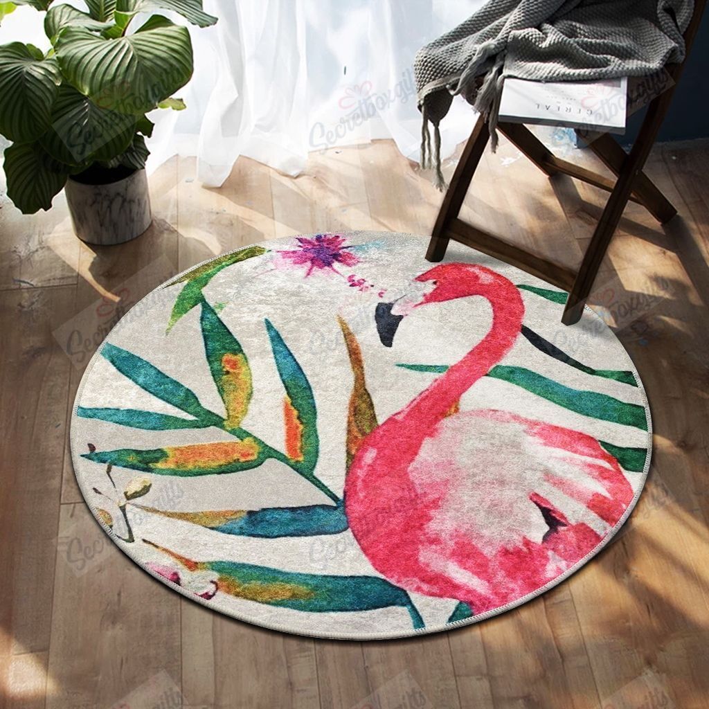 Flamingo Round Carpet