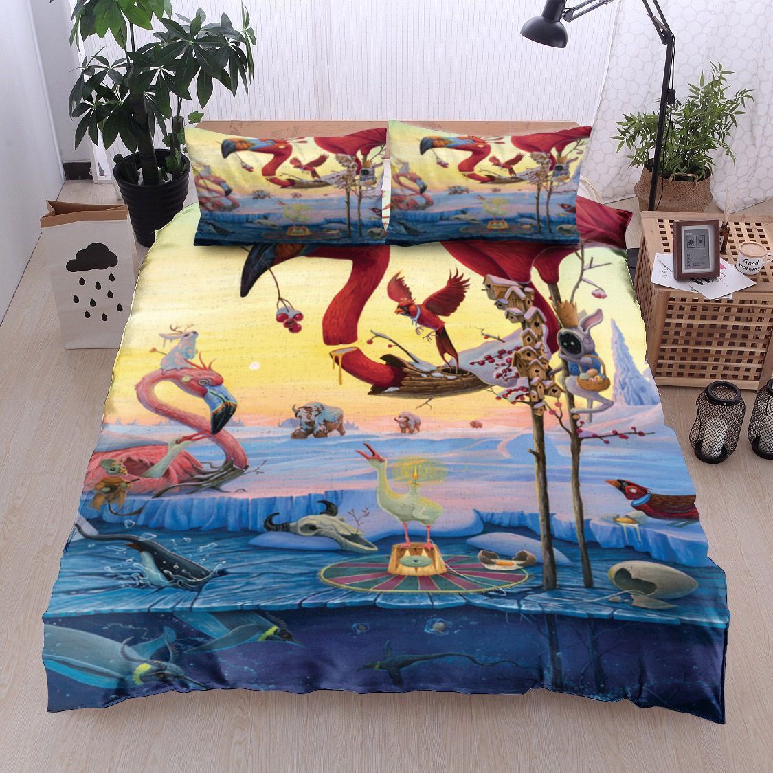 Flamingo Bedding Set