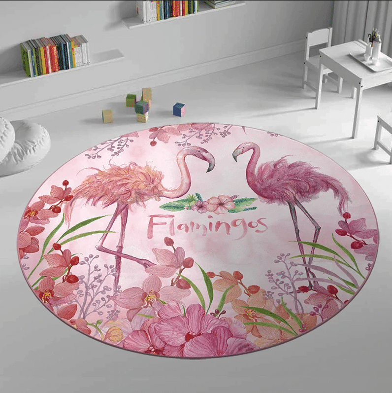 Flamingo Round Carpet