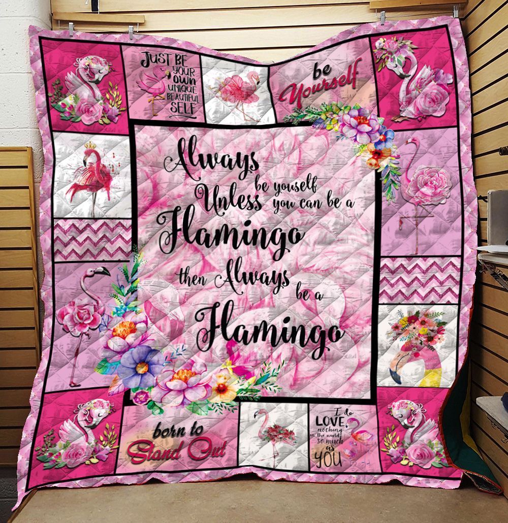 Flamingo Quilt Blanket C9B250211NM
