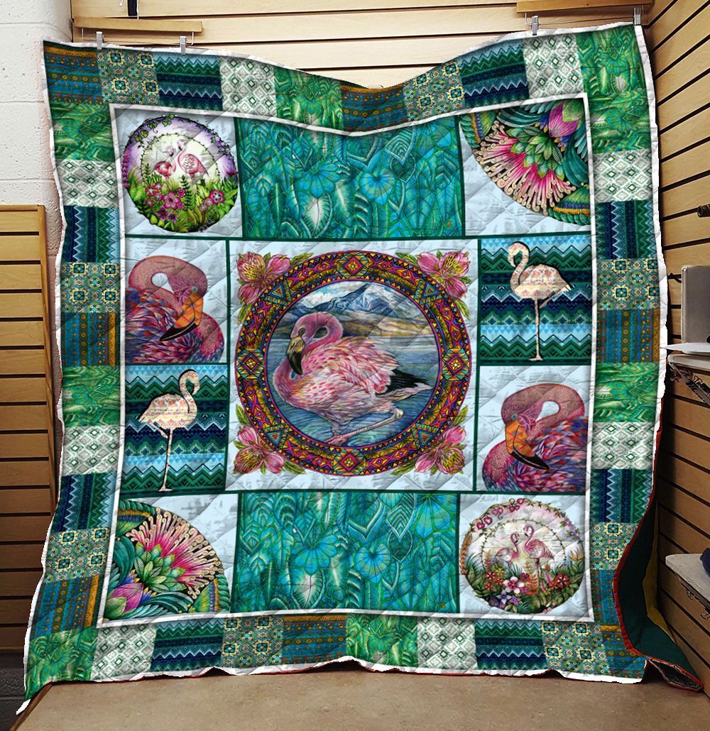 Flamingo Quilt Blanket C9B250213NM