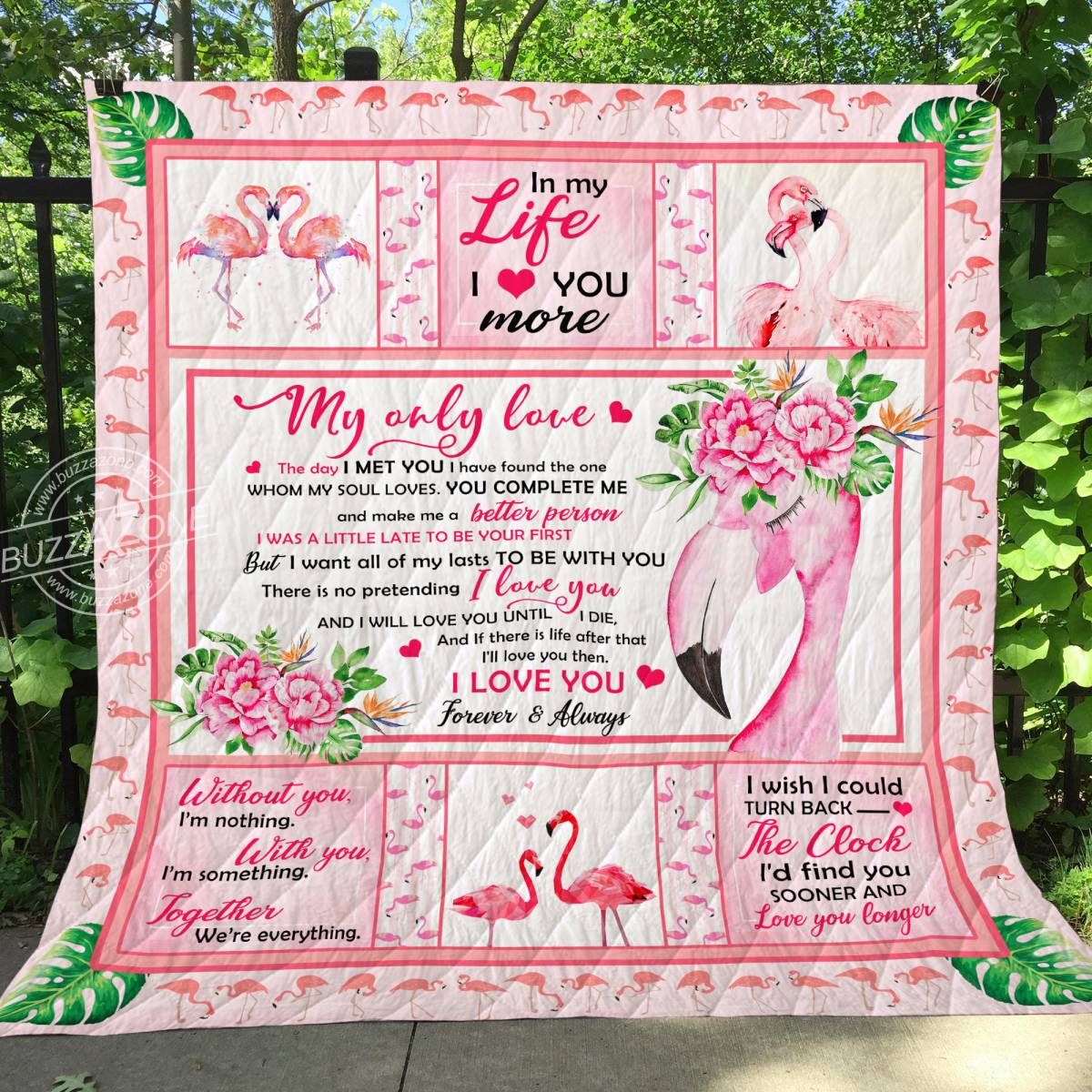 Flamingo Quilt Blanket DHC071257VT