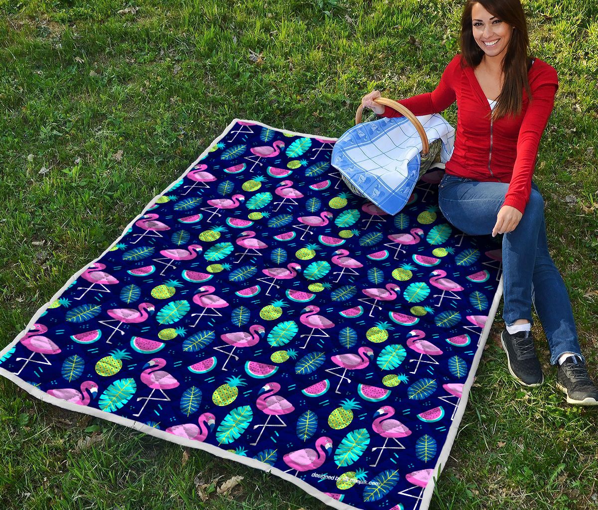 Flamingo Quilt Blanket DHC1301553VT