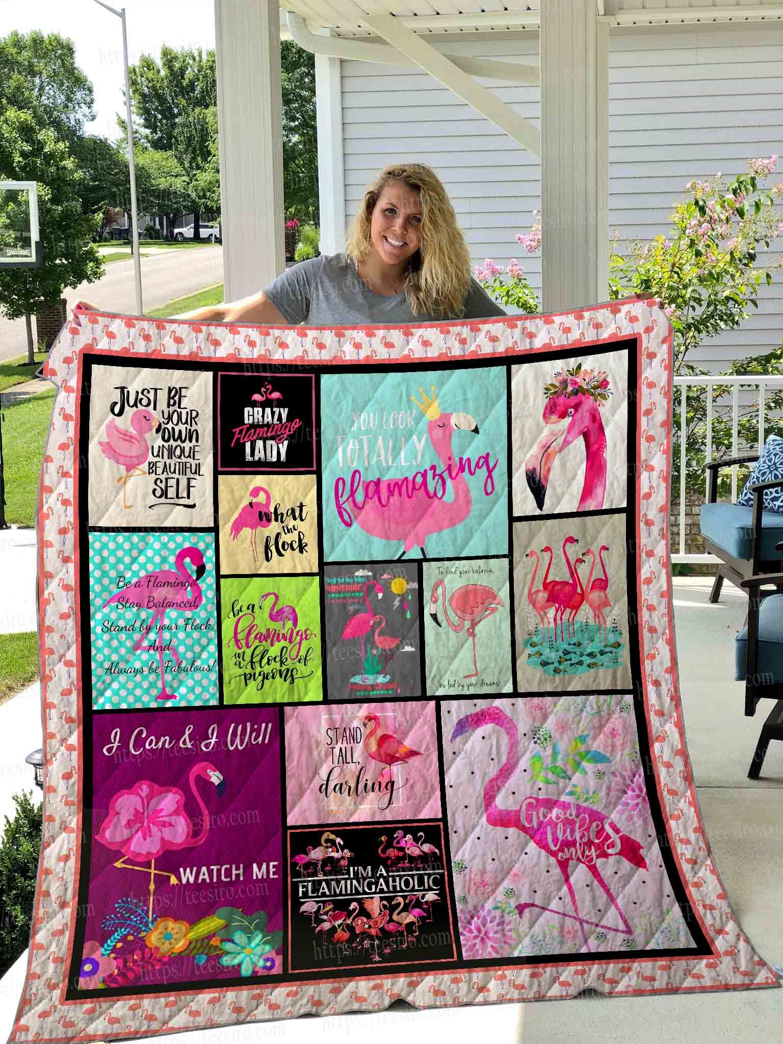 Flamingo Quilt Blanket DHC1501742VT