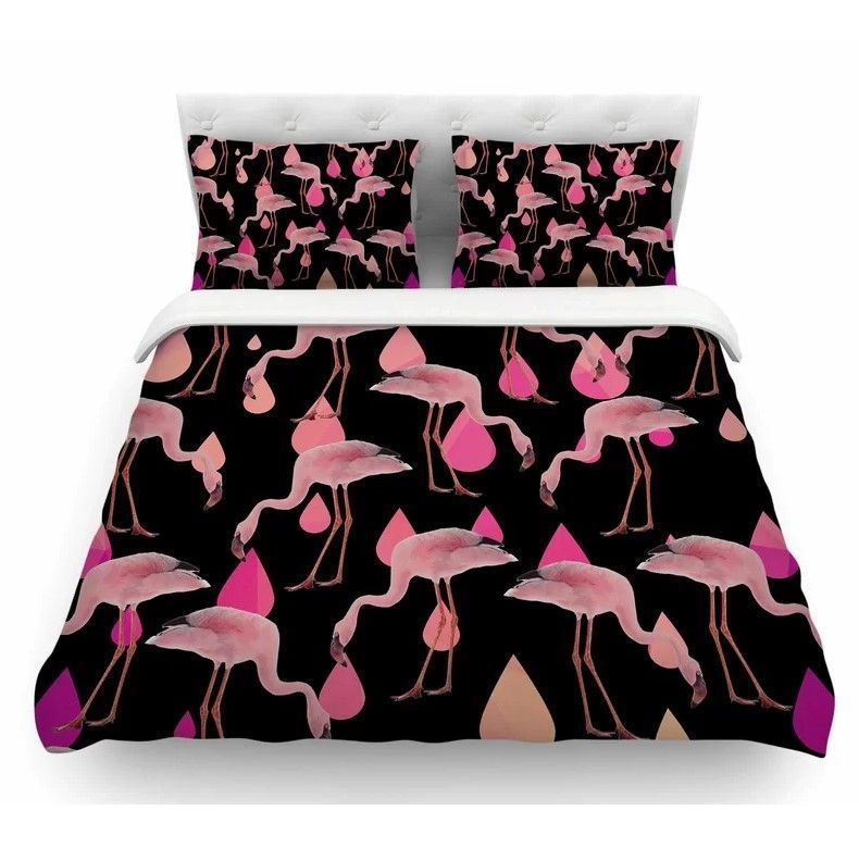 Flamingo Rain Bedding Set