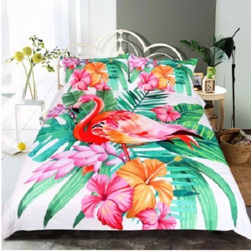 Flamingo Tropical Bedding Set