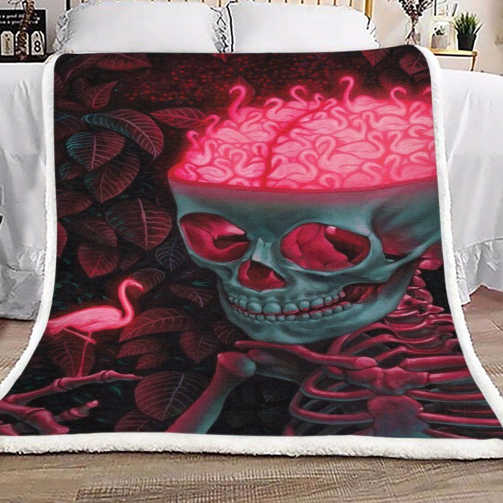 Flamingo Sherpa Fleece