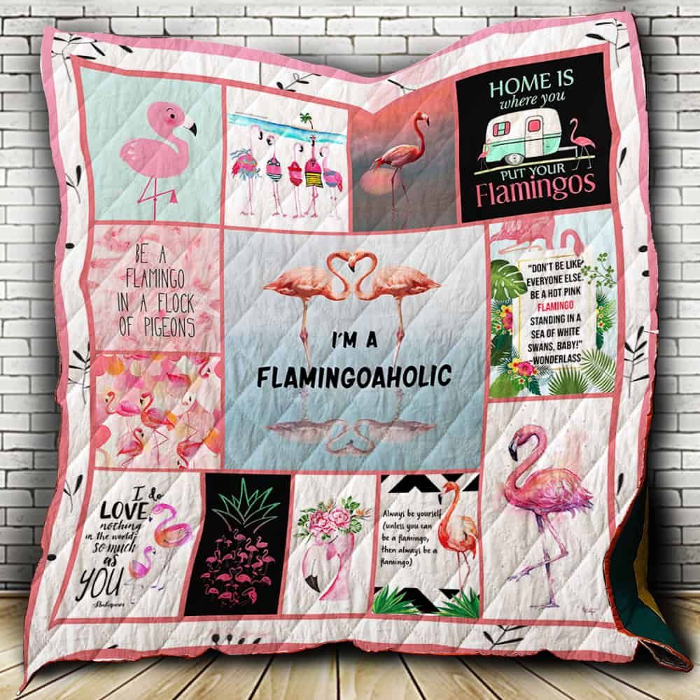 Flamingoaholic Quilt P292 Dhc11121677Dd