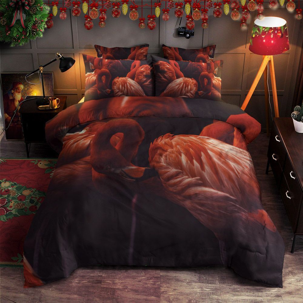 Flamingos Bedding Set
