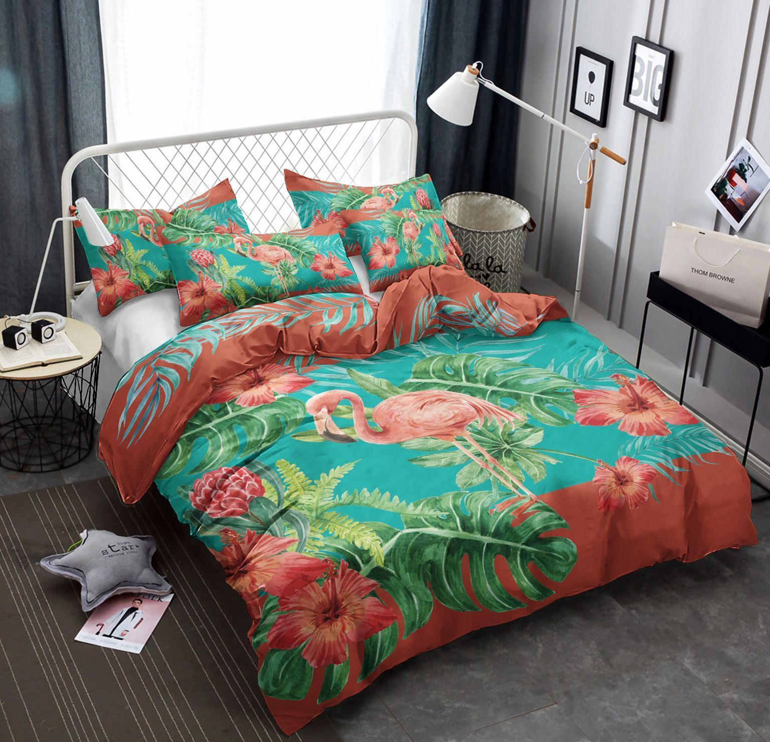 Flamingos Bedding Set