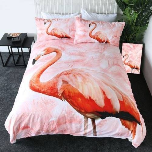 Flamingos Bedding Set