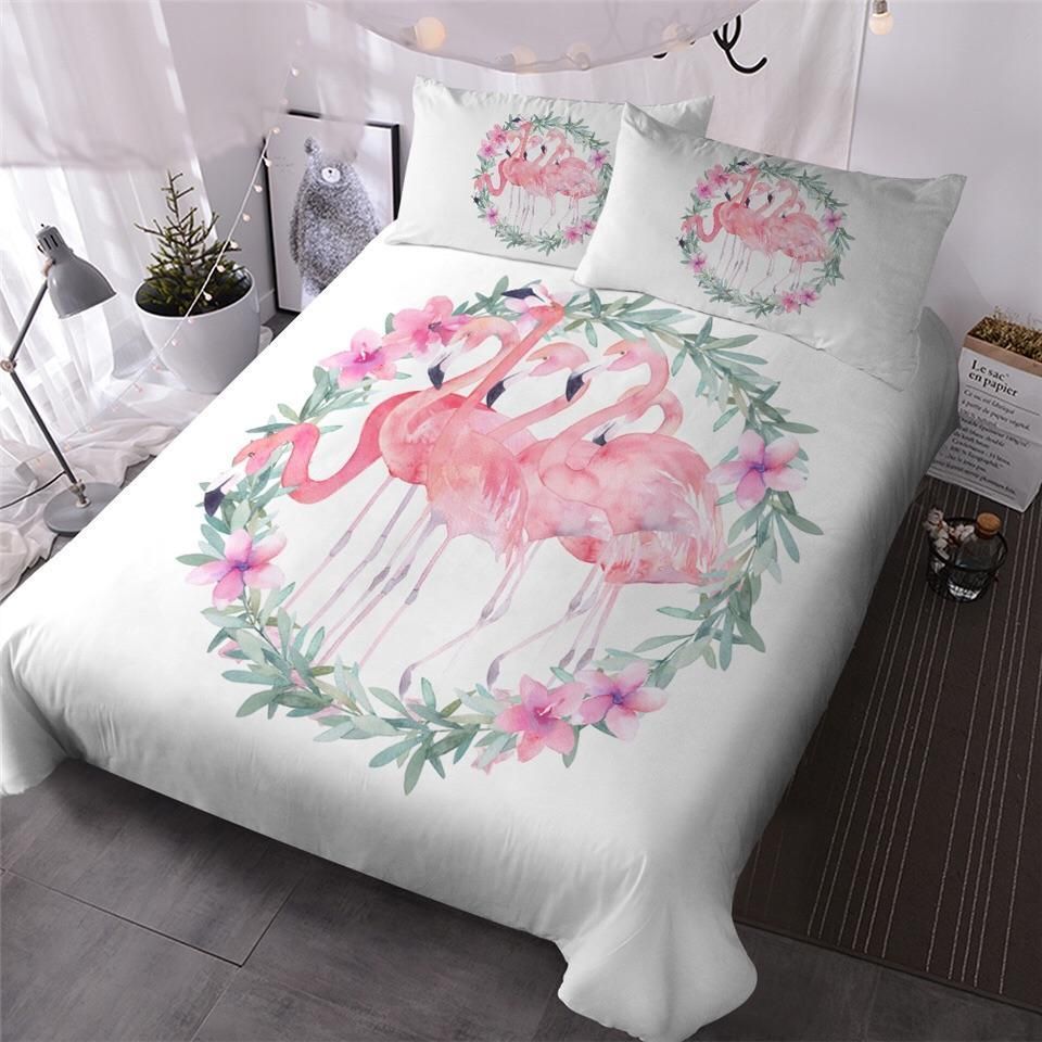 Flamingos Bedding Set