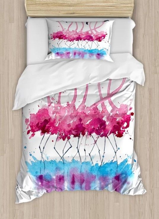 Flamingos Bedding Set