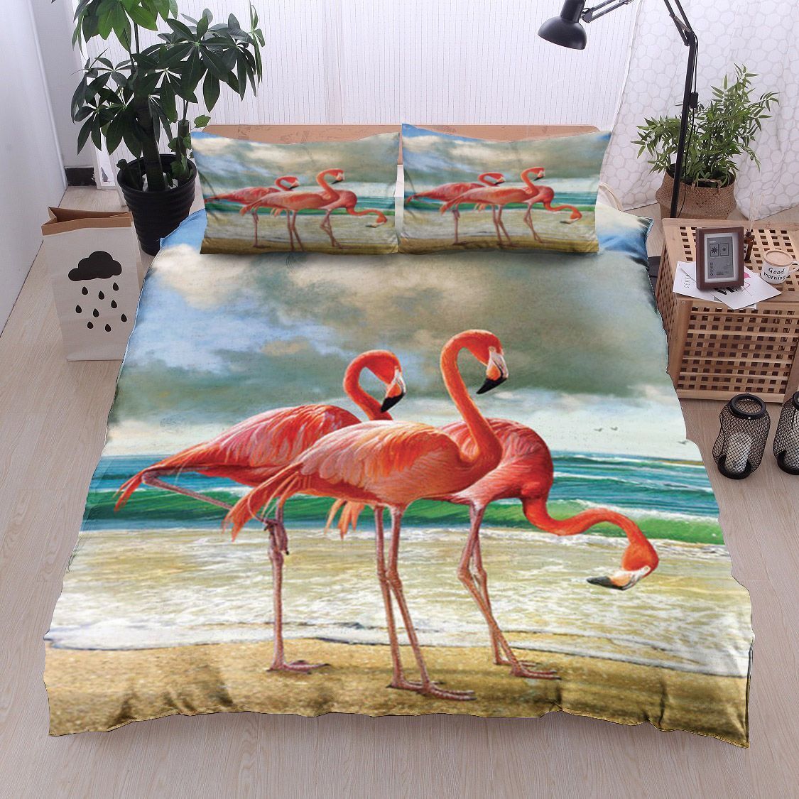 Flamingos Bedding Set
