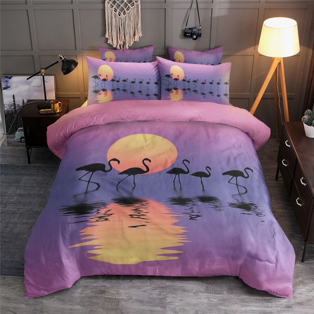 Flamingos Bedding Set