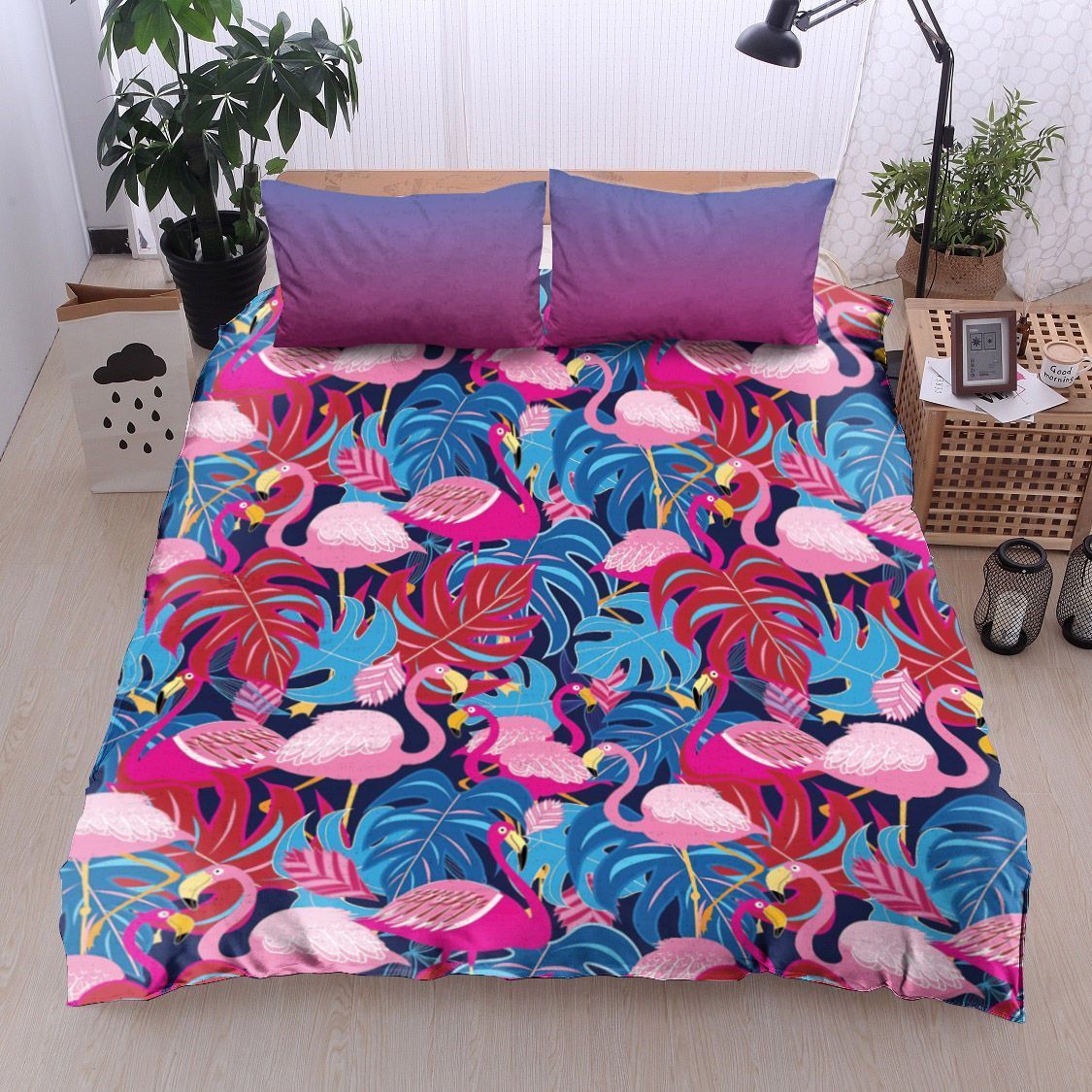 Flamingos Bedding Set