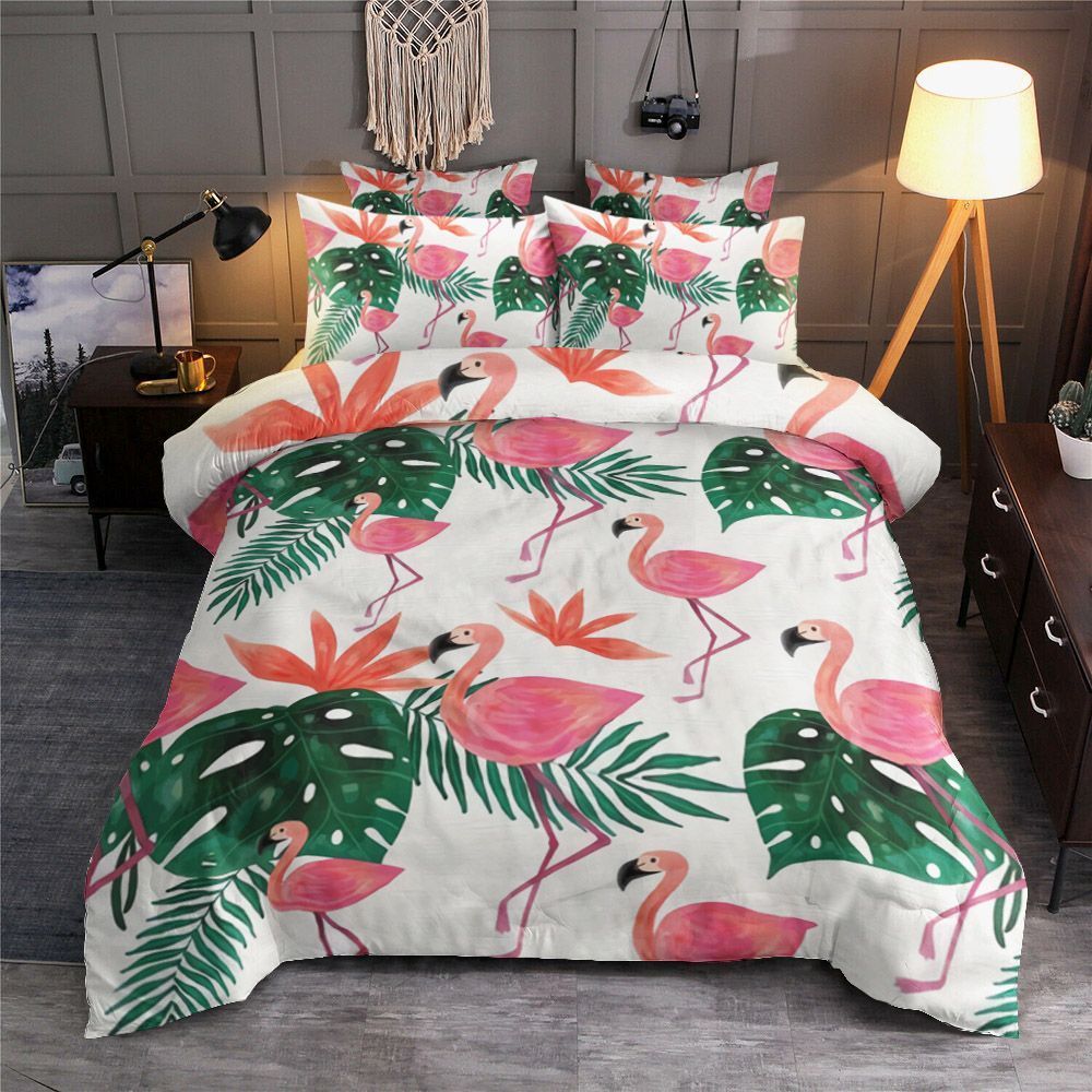 Flamingos Bedding Set