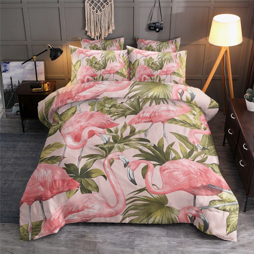Flamingos Bedding Set