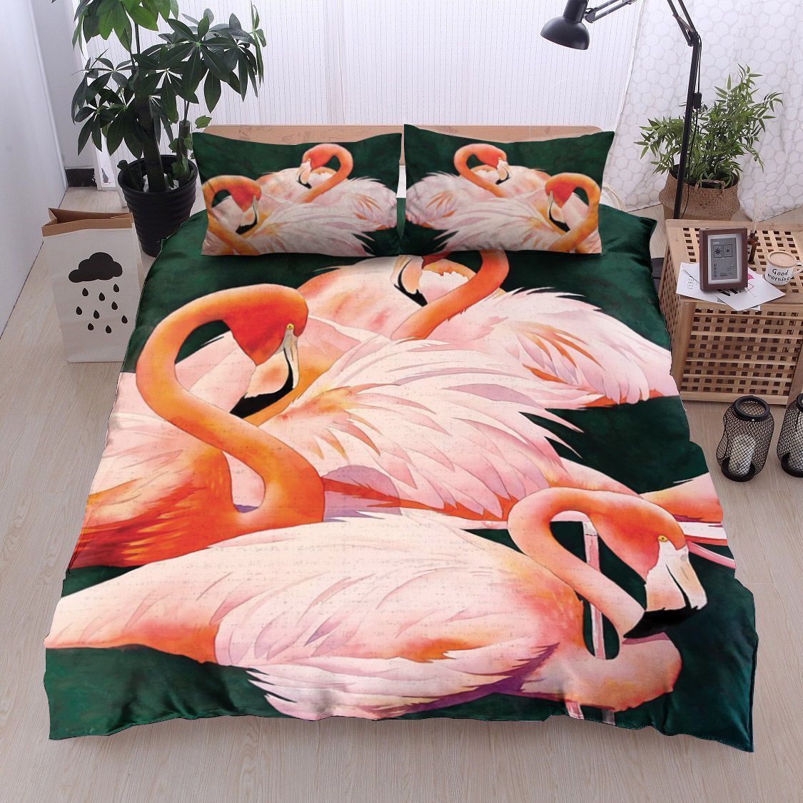 Flamingos Bedding Set