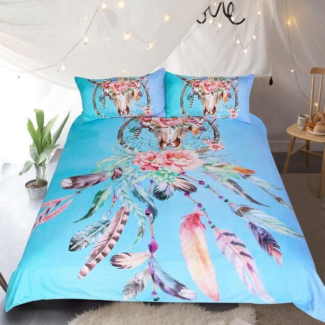 Floral Dreamcatcher Bedding Set