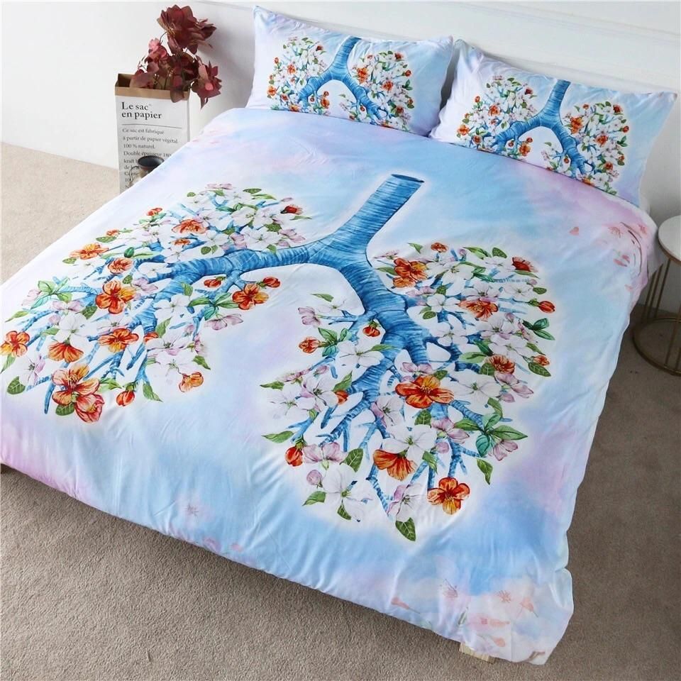 Floral Lungs Bedding Set