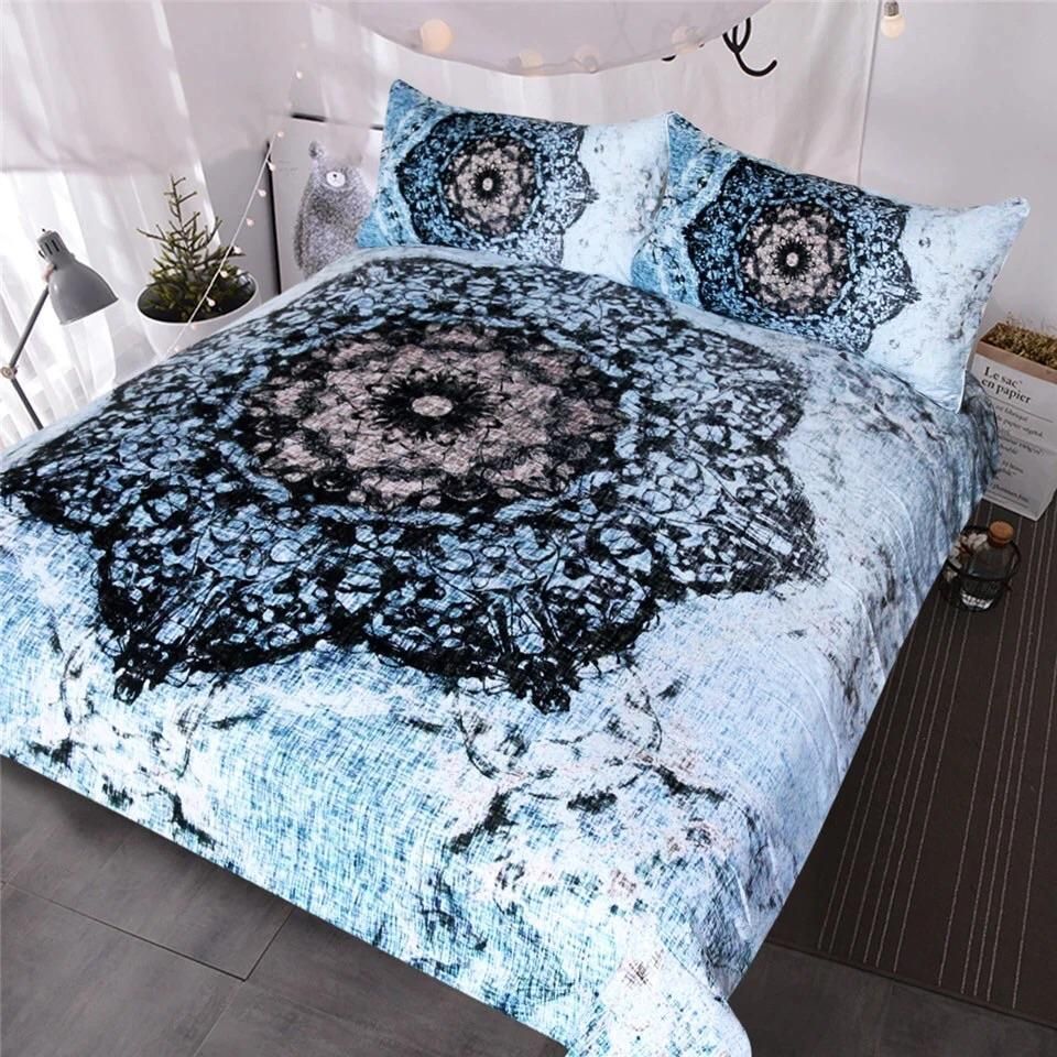Floral Mandala Bedding Set