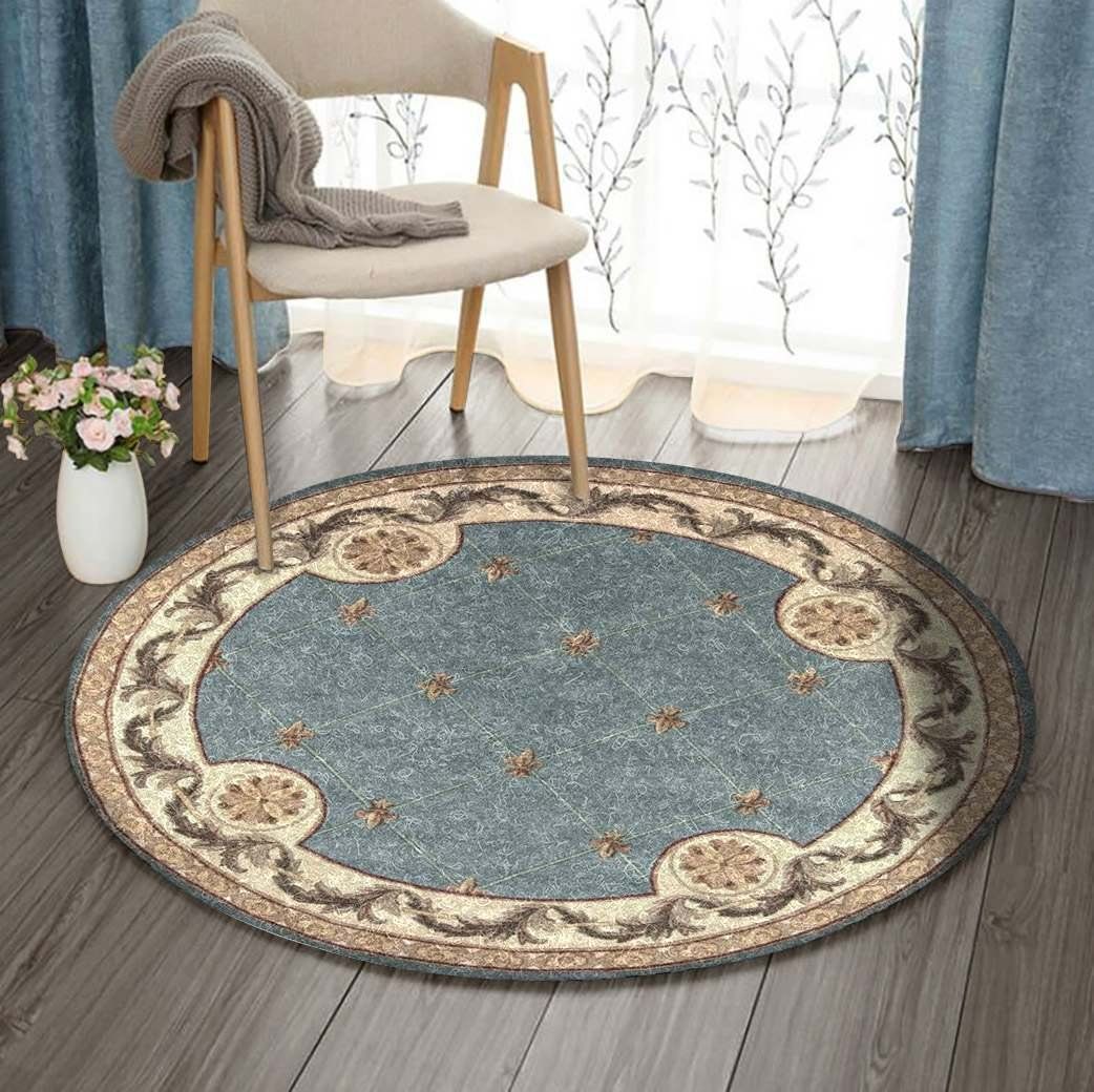Flower Round Carpet