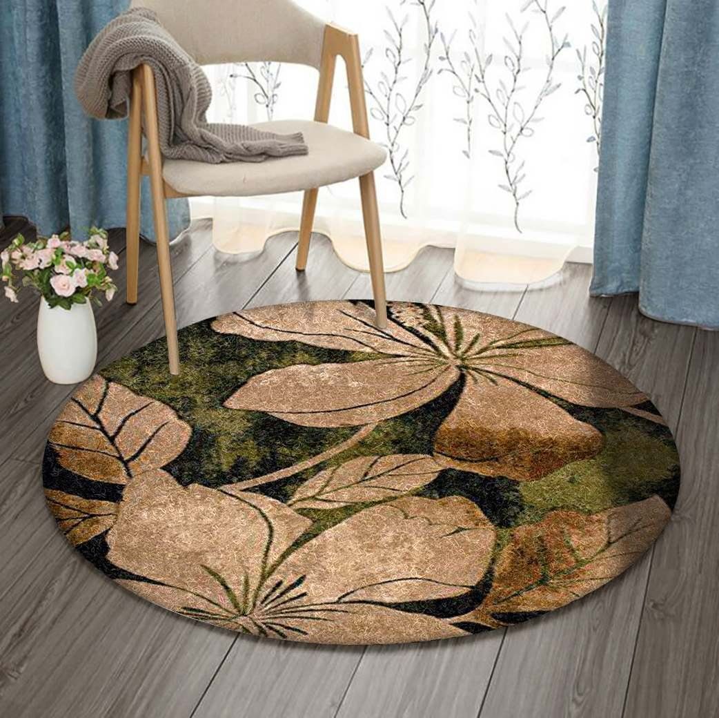 Flower Round Carpet