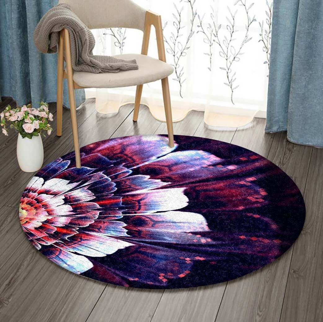Flower Round Carpet