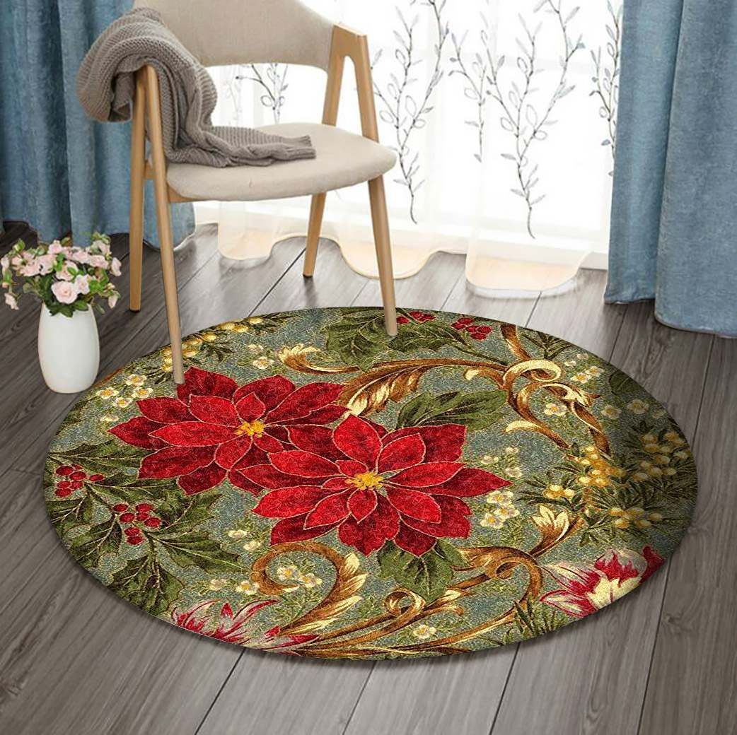 Flower Round Carpet