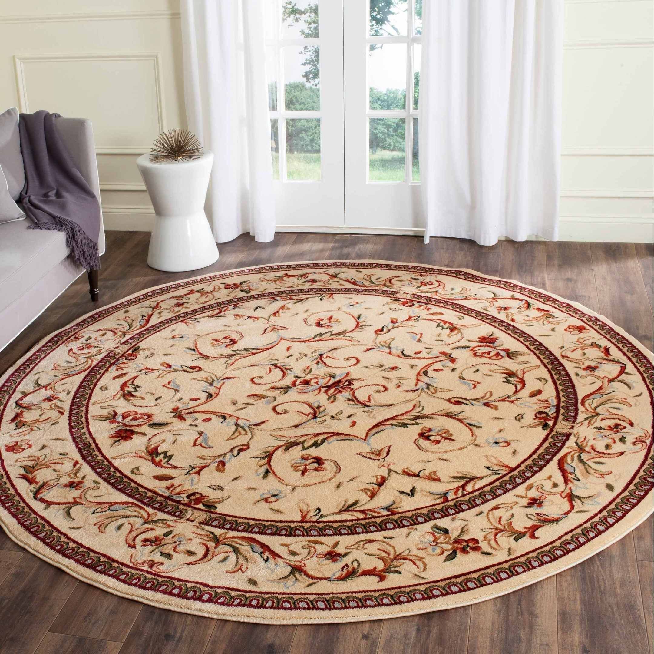 Flower Round Carpet