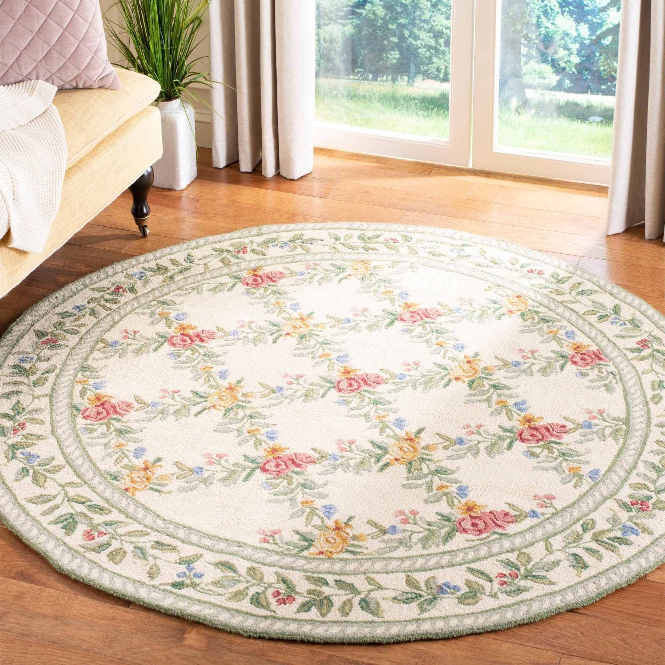 Flower Round Carpet