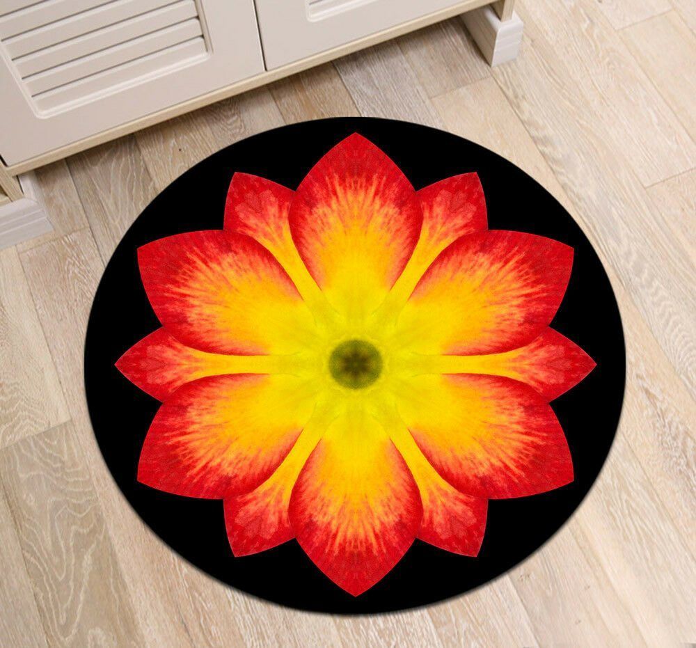 Flower Round Carpet
