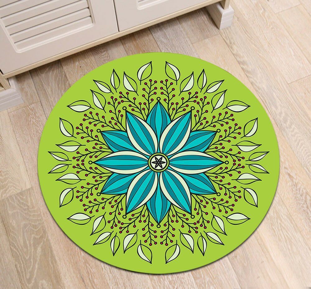 Flower Round Carpet
