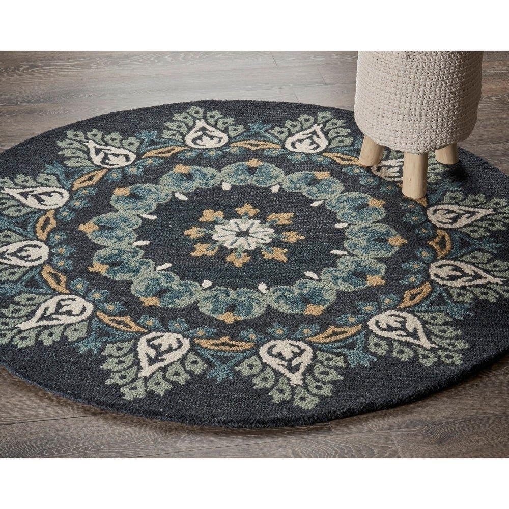 Flower Round Carpet
