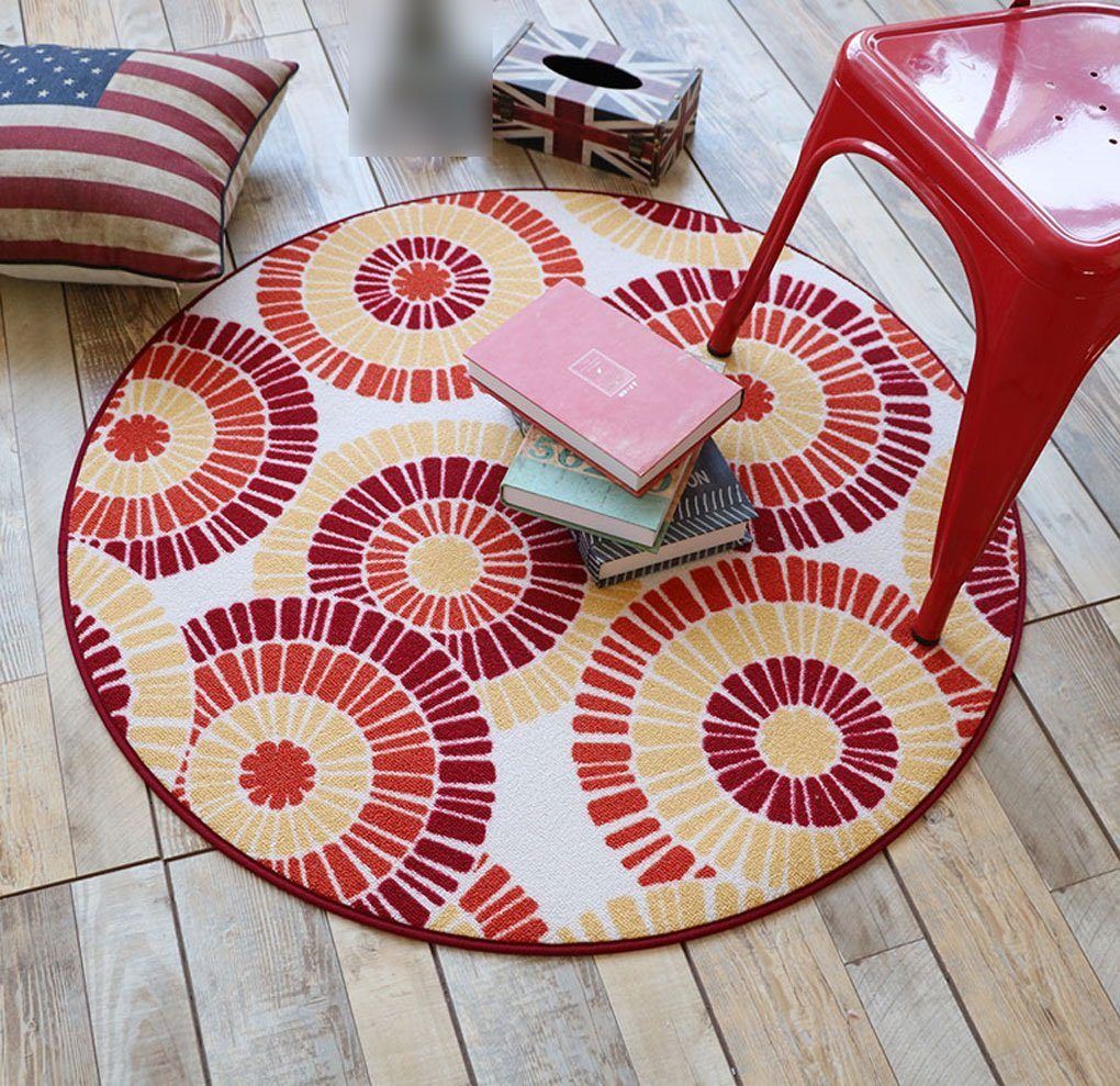 Flower Round Carpet