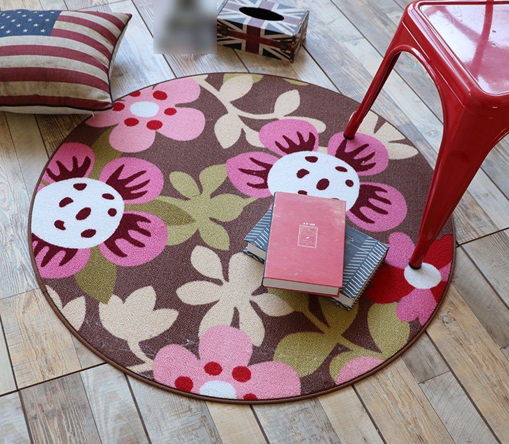 Flower Round Carpet