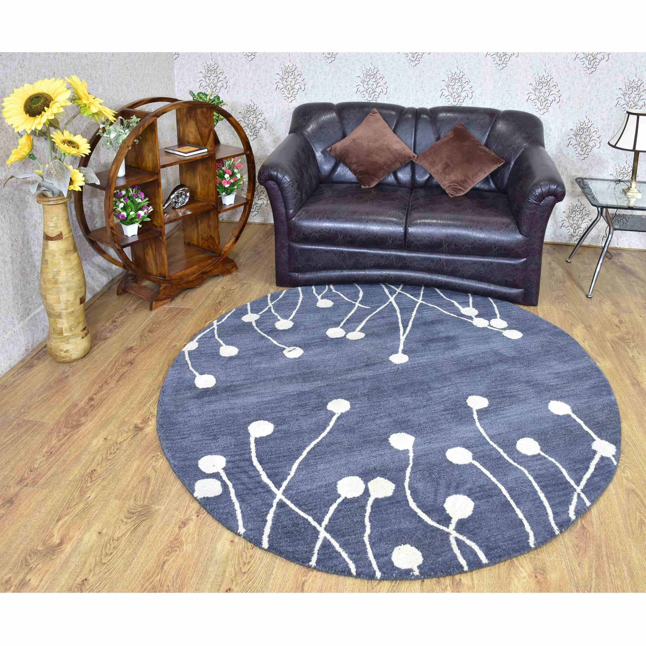 Flower Round Carpet