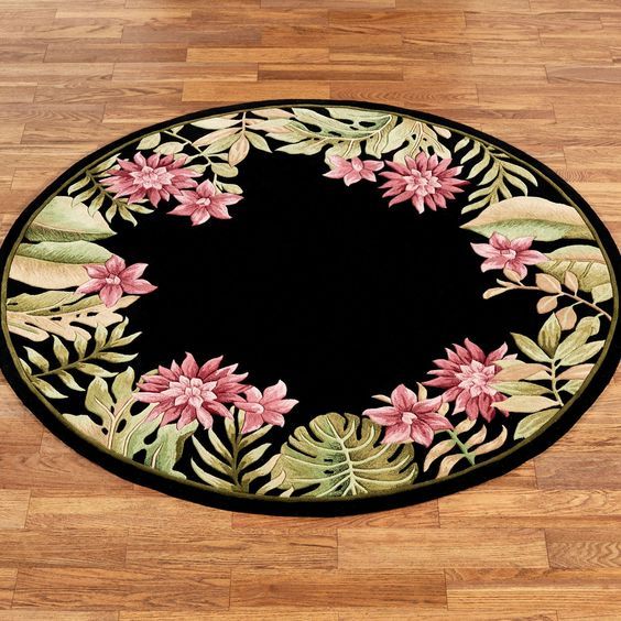 Flower Round Carpet