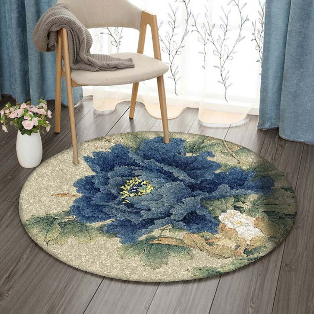 Flower Round Carpet