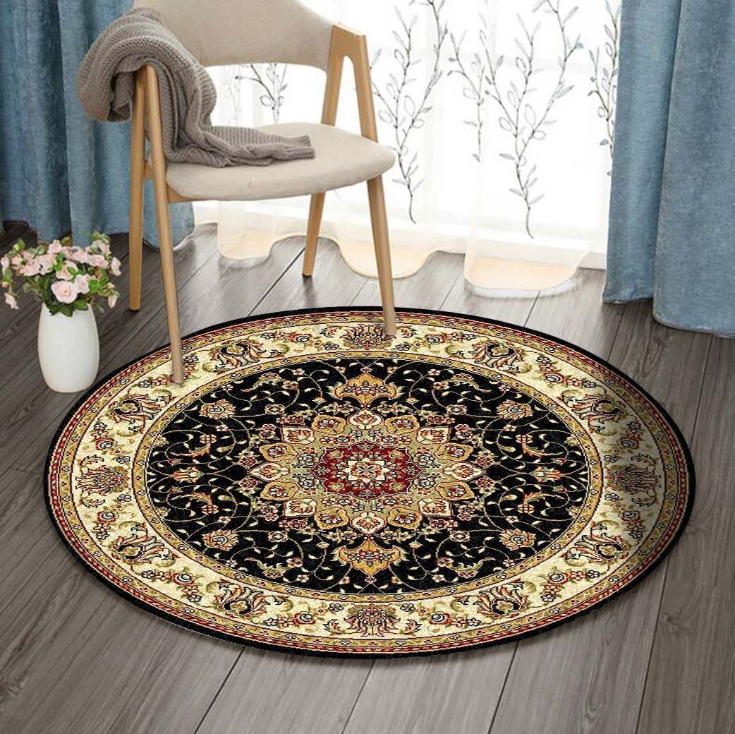 Flower Round Carpet