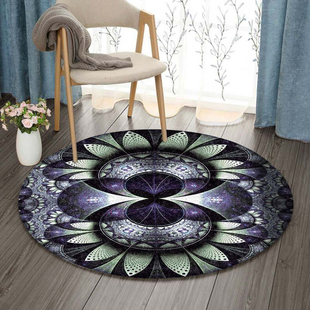 Flower Round Carpet