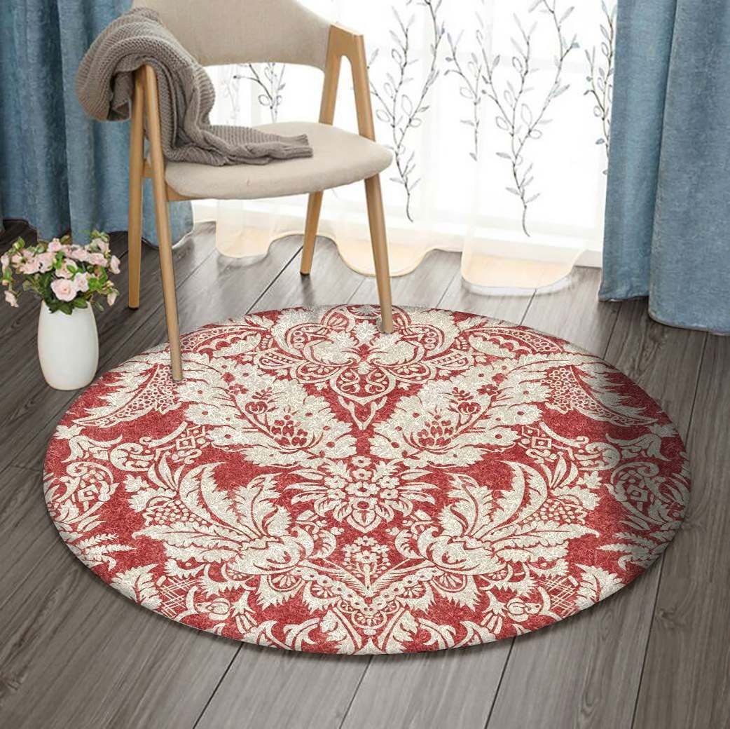 Flower Round Carpet