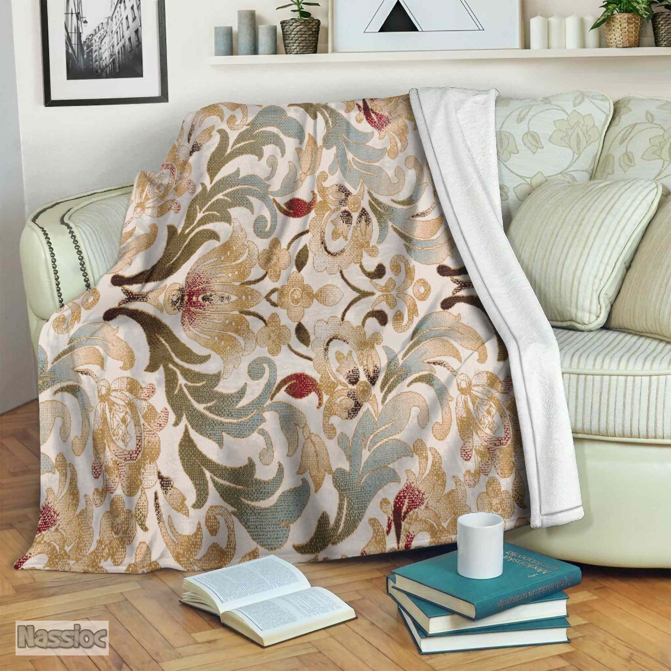 Flower Fleece Blanket