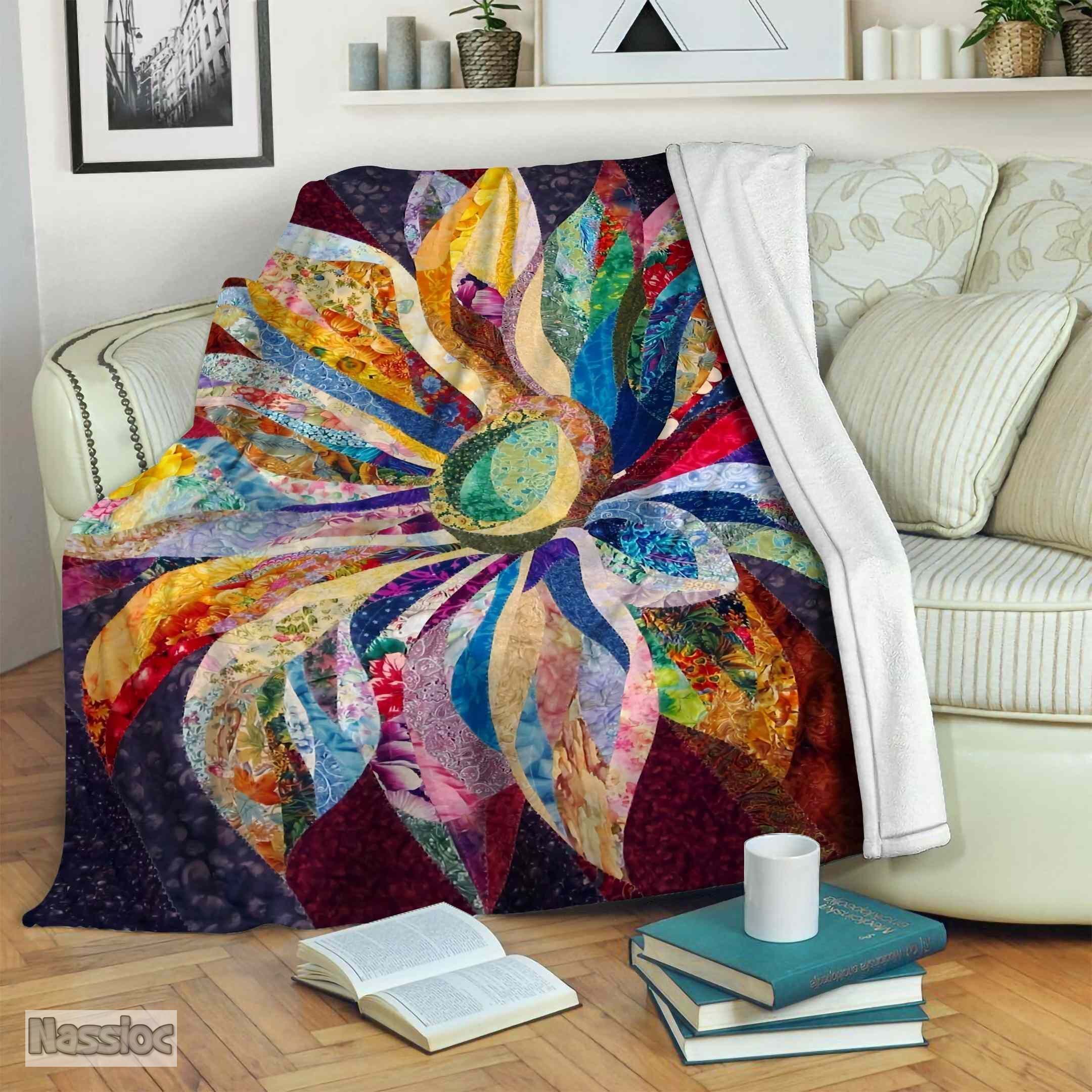 Flower Fleece Blanket