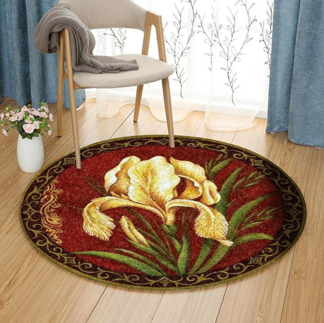 Flower Round Carpet