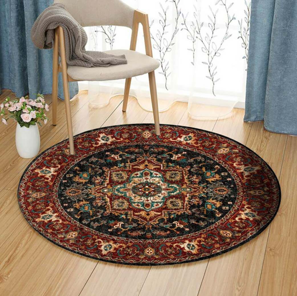 Flower Round Carpet