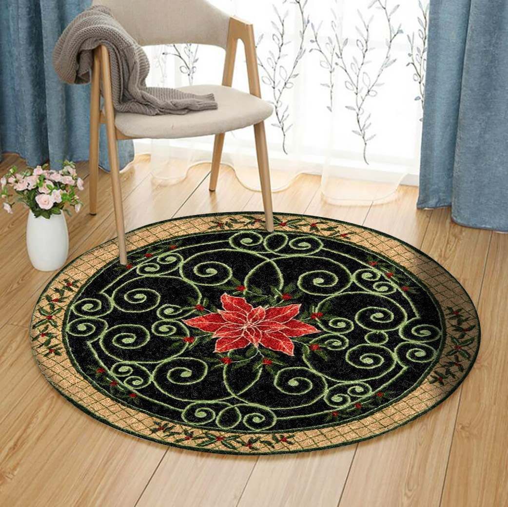 Flower Round Carpet