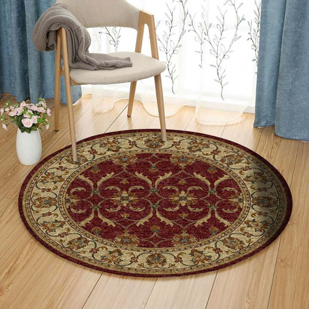 Flower Round Carpet