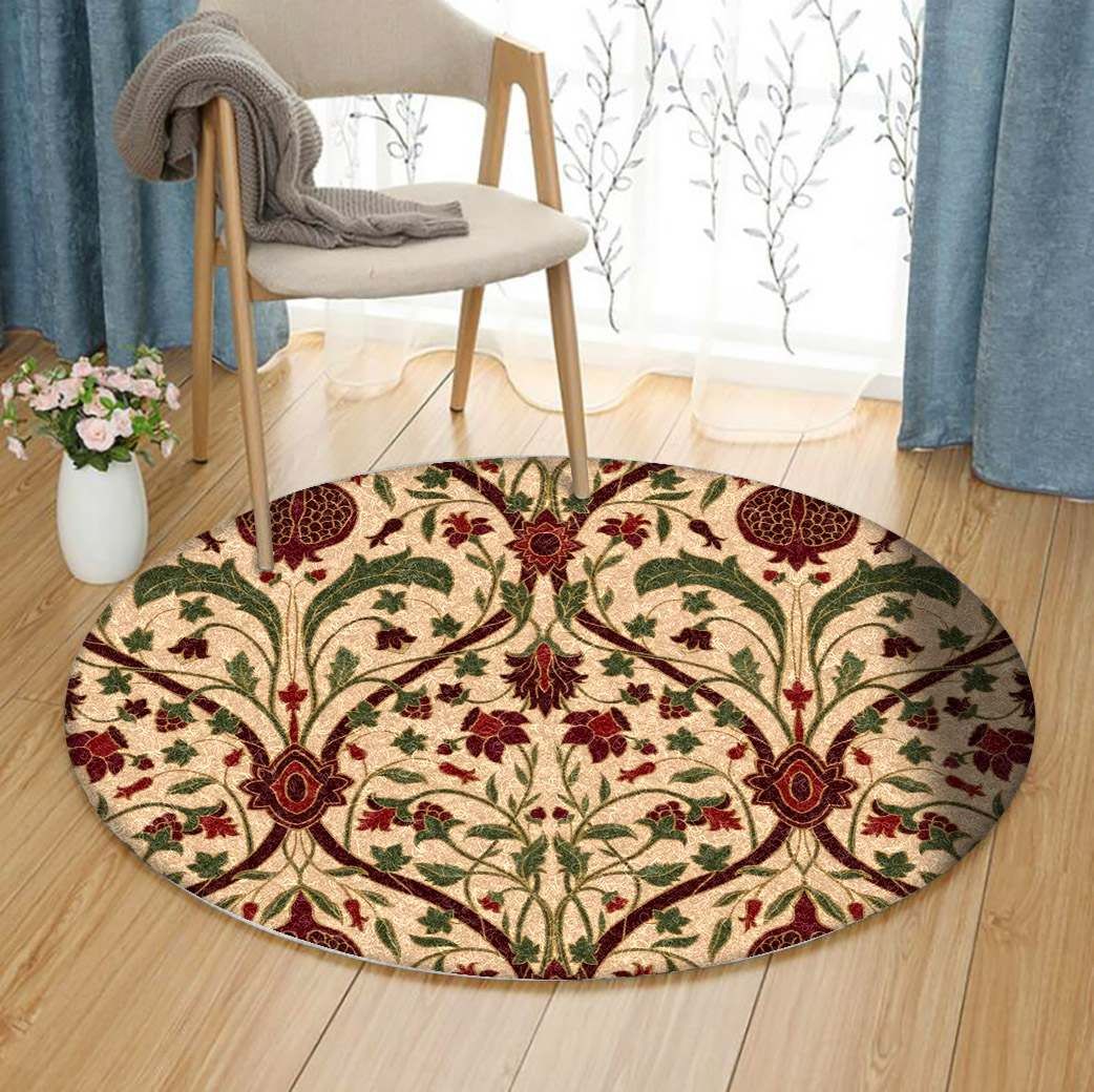 Flower Round Carpet